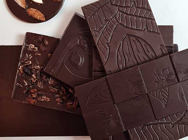 Chocolats noirs des meilleurs chocolatiers