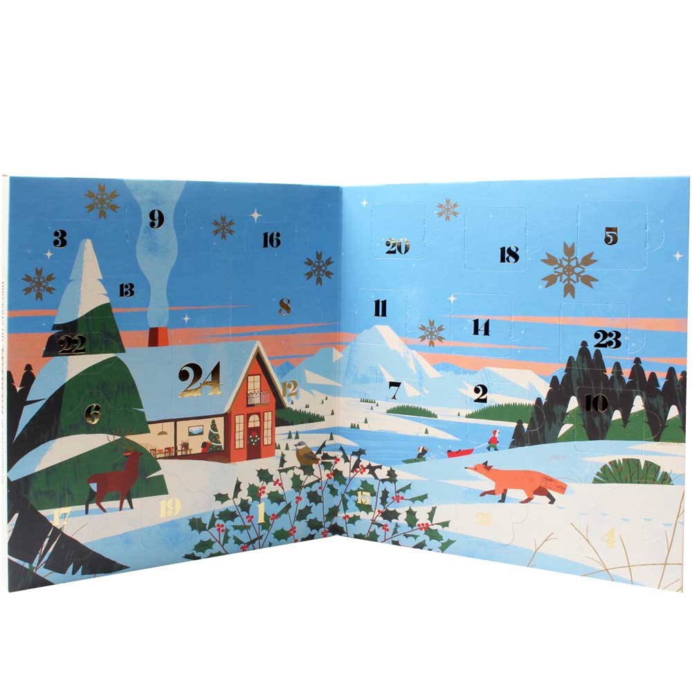 Advent calendar 24 jours de gourmandises Valrhona